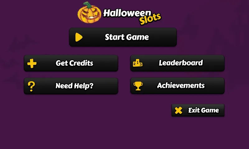 Взломанная Slot Machine Halloween Lite на Андроид — Много денег — скриншот 1
