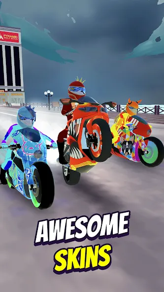 Взлом Wild Wheels: Bike Racing — Много денег и всё разблокировано — скриншот 3 Взлом Wild Wheels: Bike Racing — Много денег и всё разблокировано — скриншот 3