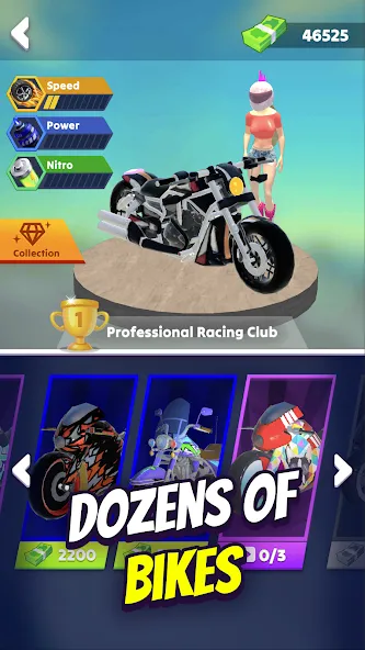 Взлом Wild Wheels: Bike Racing — Много денег и всё разблокировано — скриншот 4 Взлом Wild Wheels: Bike Racing — Много денег и всё разблокировано — скриншот 4