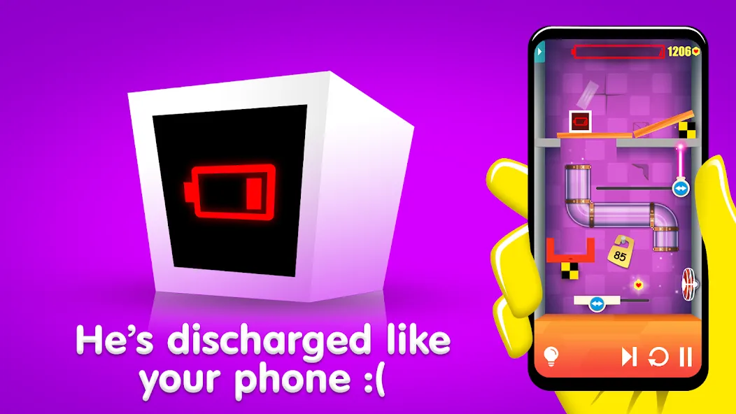 Взломанная Heart Box: physics puzzle game на Андроид — Все уровни открыты и без рекламы — скриншот 2 Взломанная Heart Box: physics puzzle game на Андроид — Все уровни открыты и без рекламы — скриншот 2