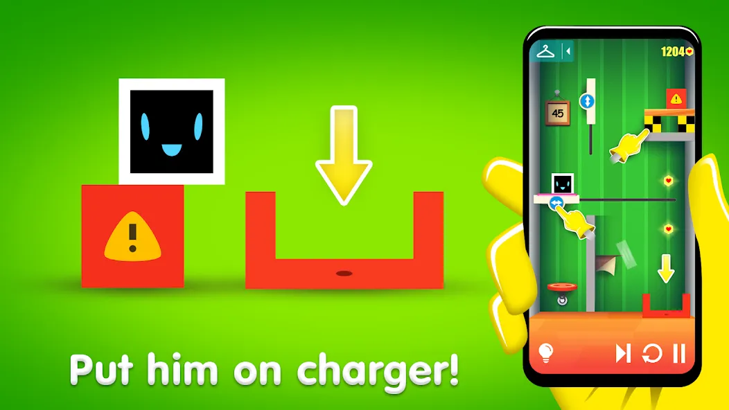 Взломанная Heart Box: physics puzzle game на Андроид — Все уровни открыты и без рекламы — скриншот 3 Взломанная Heart Box: physics puzzle game на Андроид — Все уровни открыты и без рекламы — скриншот 3