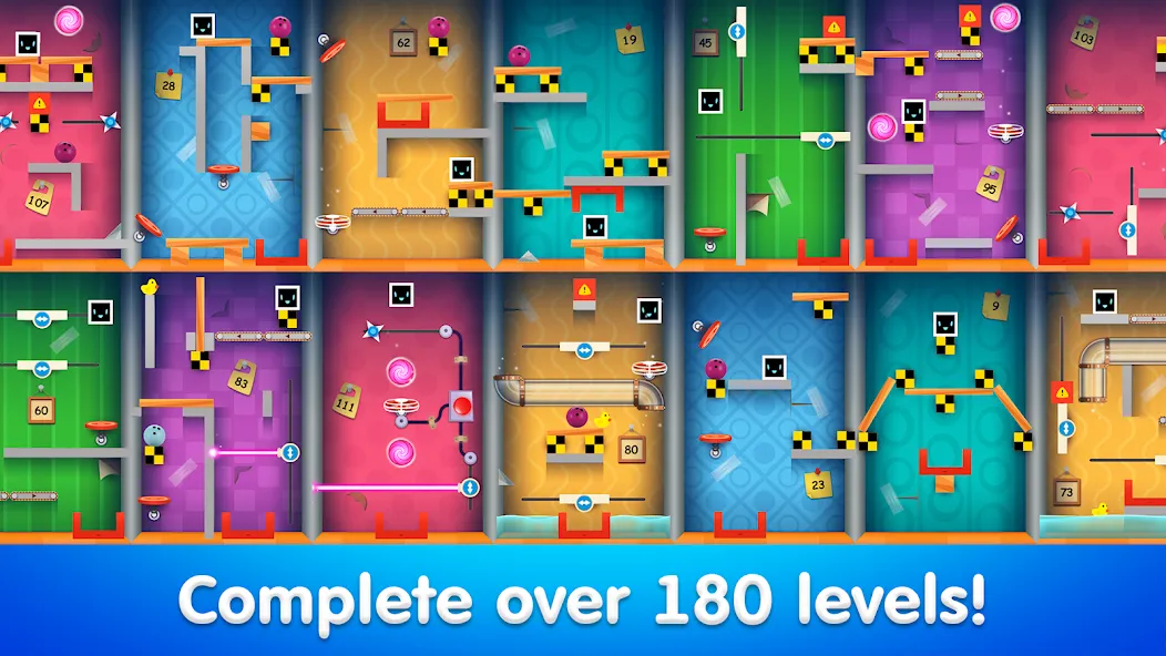 Взломанная Heart Box: physics puzzle game на Андроид — Все уровни открыты и без рекламы — скриншот 4 Взломанная Heart Box: physics puzzle game на Андроид — Все уровни открыты и без рекламы — скриншот 4