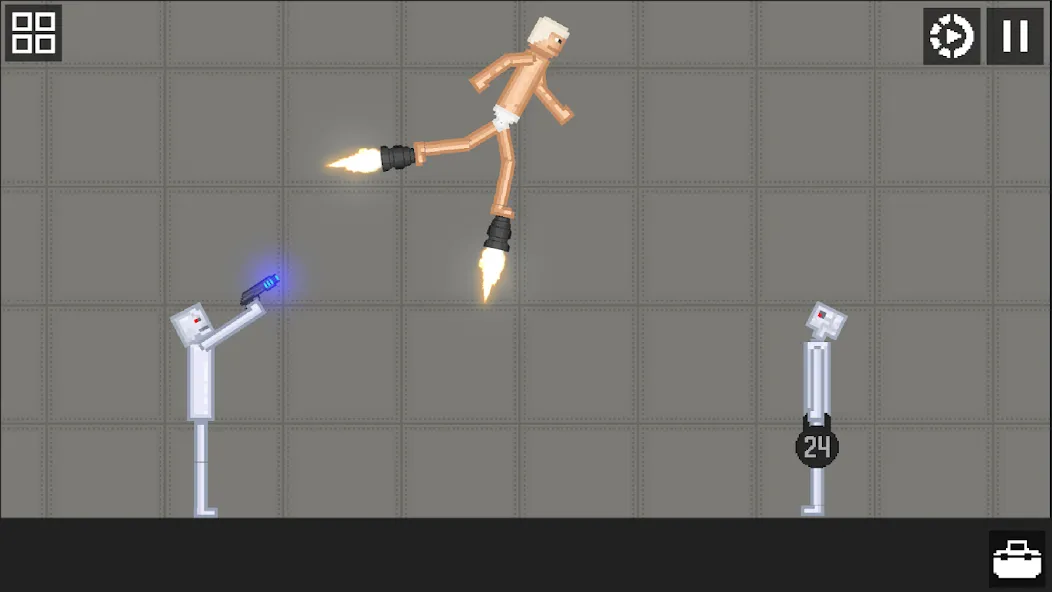 Human Playground Sandbox на Андроид — Все открыто — скриншот 3
