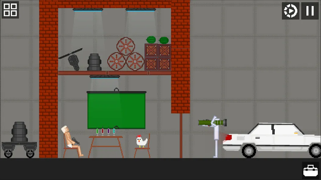 Human Playground Sandbox на Андроид — Все открыто — скриншот 5