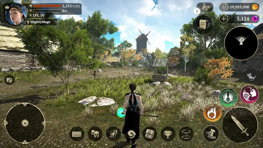Evil Lands: Online Action RPG MOD APK на Android — Много денег и бессмертие — скриншот 1