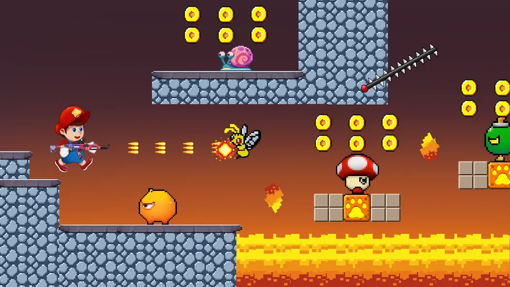 Скачать Super Mano : Adventure Jump на Android — Много денег — скриншот 1 Скачать Super Mano : Adventure Jump на Android — Много денег — скриншот 1