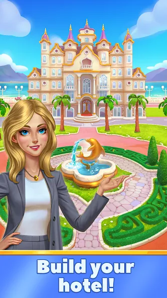 Скачать взлом Emily's Hotel Solitaire на Андроид — Много денег — скриншот 5