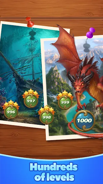 Magic Story of Solitaire Cards MOD — Много золота и без рекламы на Андроид — скриншот 3 Magic Story of Solitaire Cards MOD — Много золота и без рекламы на Андроид — скриншот 3