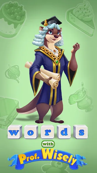 Words with Prof. Wisely Mod APK Все уровни разблокированы — Скачать на Андроид — скриншот 5