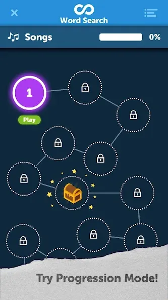 Infinite Word Search Puzzles — Взломанная версия (Все слова открыты) — скриншот 3