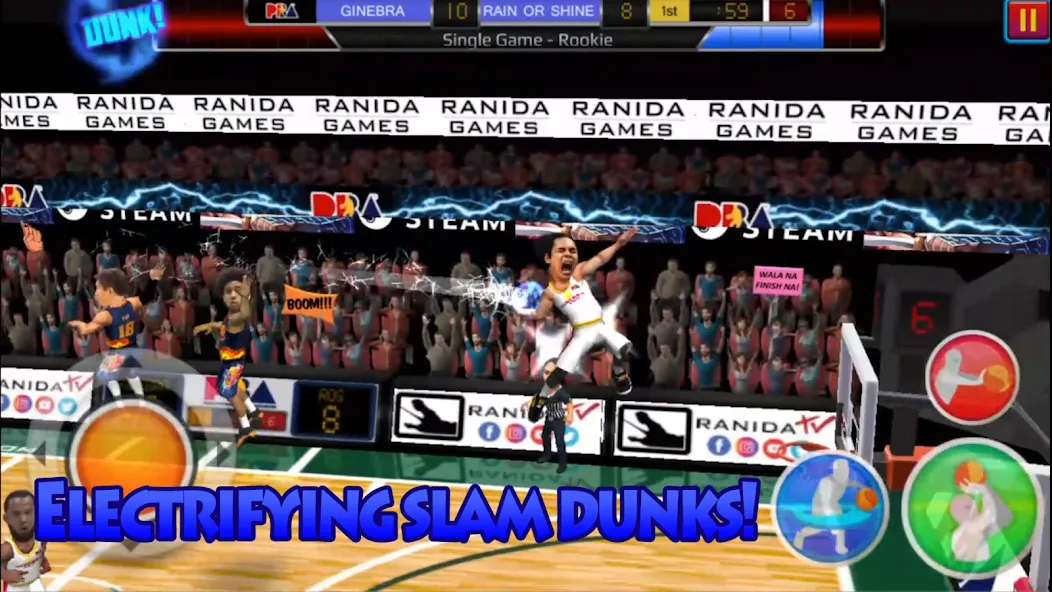 Скачать Basketball Slam! с модом — Много денег и золота — скриншот 2 Скачать Basketball Slam! с модом — Много денег и золота — скриншот 2