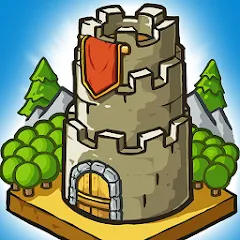 Скачать Grow Castle - Tower Defense на Android — Много денег и кристаллов