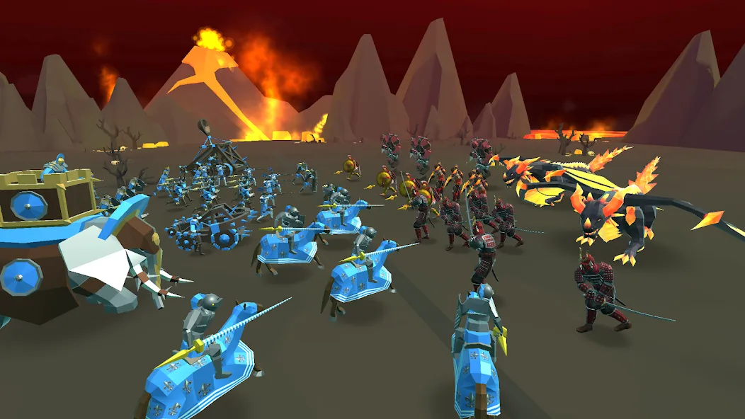 Epic Battle Simulator 2 MOD — Много денег на Андроид — скриншот 4
