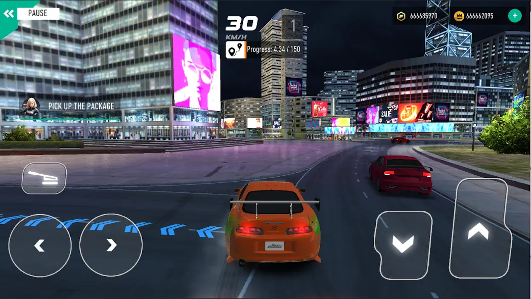 Скачать Furious Racing - Open World на Андроид — Много денег — скриншот 1