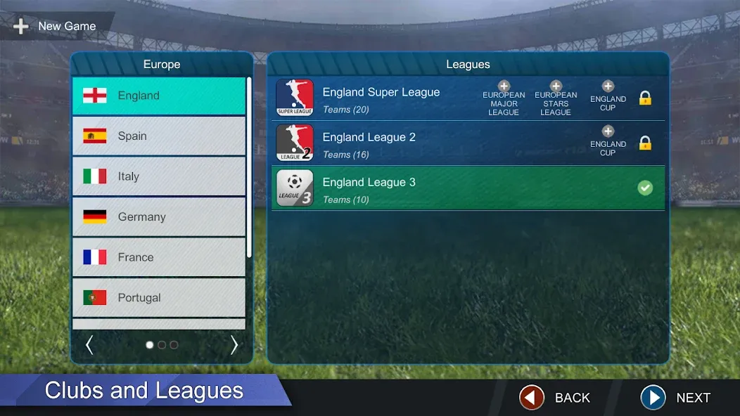 Скачать Pro Kick Soccer на Андроид — Много денег — скриншот 5