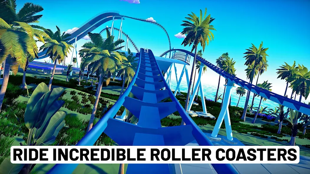 Real Coaster: Idle Game MOD APK — Много денег — скриншот 3
