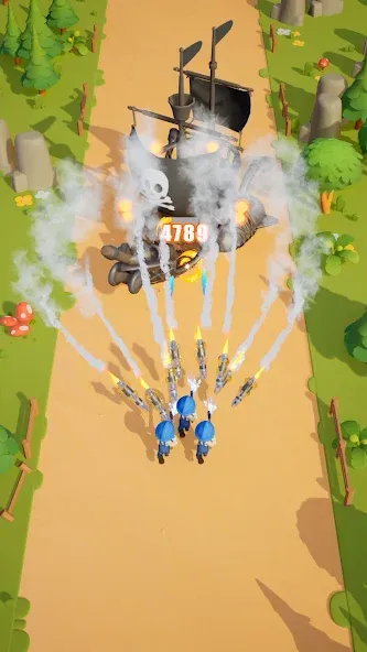Mars Loot Run на Андроид — Много денег — скриншот 4