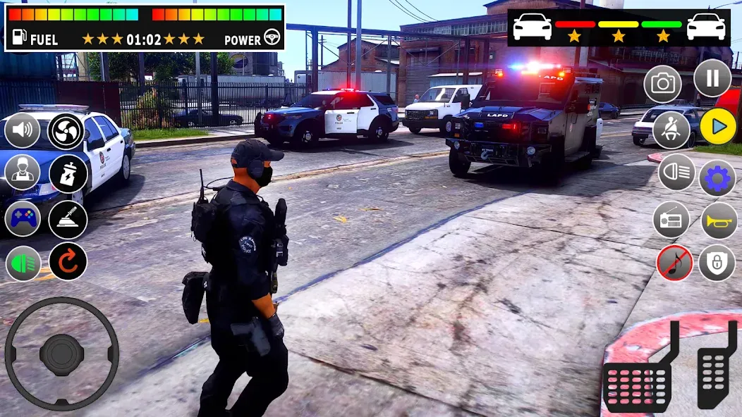 Скачать взлом Police Games Simulator: PGS 3d на Андроид — Много денег — скриншот 2