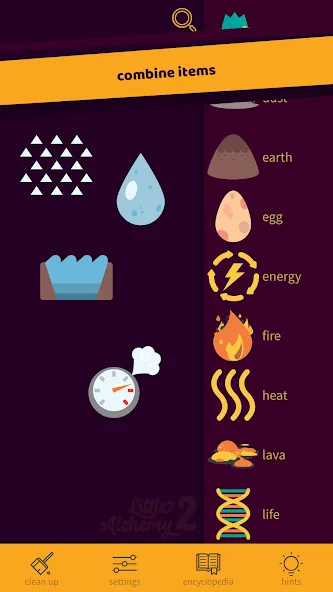 Little Alchemy 2 MOD APK на Android — Все элементы открыты — скриншот 4 Little Alchemy 2 MOD APK на Android — Все элементы открыты — скриншот 4