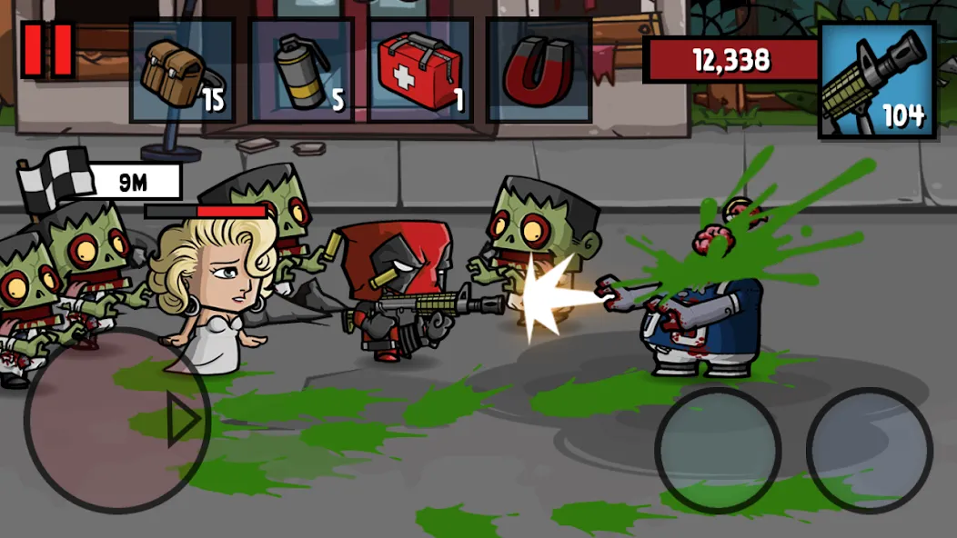 Скачать взломанную Zombie Age 3 Premium: Survival — Много денег и патронов — скриншот 2