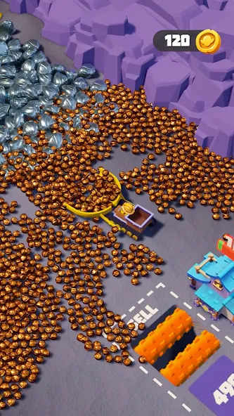 Скачать взлом Gold & Goblins: Idle Merger на Андроид — Много денег — скриншот 3