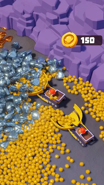 Скачать взлом Gold & Goblins: Idle Merger на Андроид — Много денег — скриншот 4