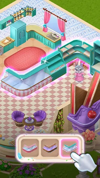 Sweet Escapes: Build A Bakery — Взломанная версия (Много денег) — скриншот 2 Sweet Escapes: Build A Bakery — Взломанная версия (Много денег) — скриншот 2