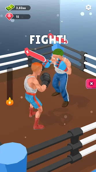 Tap Punch - 3D Boxing — Мод: Много денег — скриншот 5
