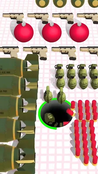 Attack Hole - Black Hole Games MOD APK на Android — Много денег — скриншот 3