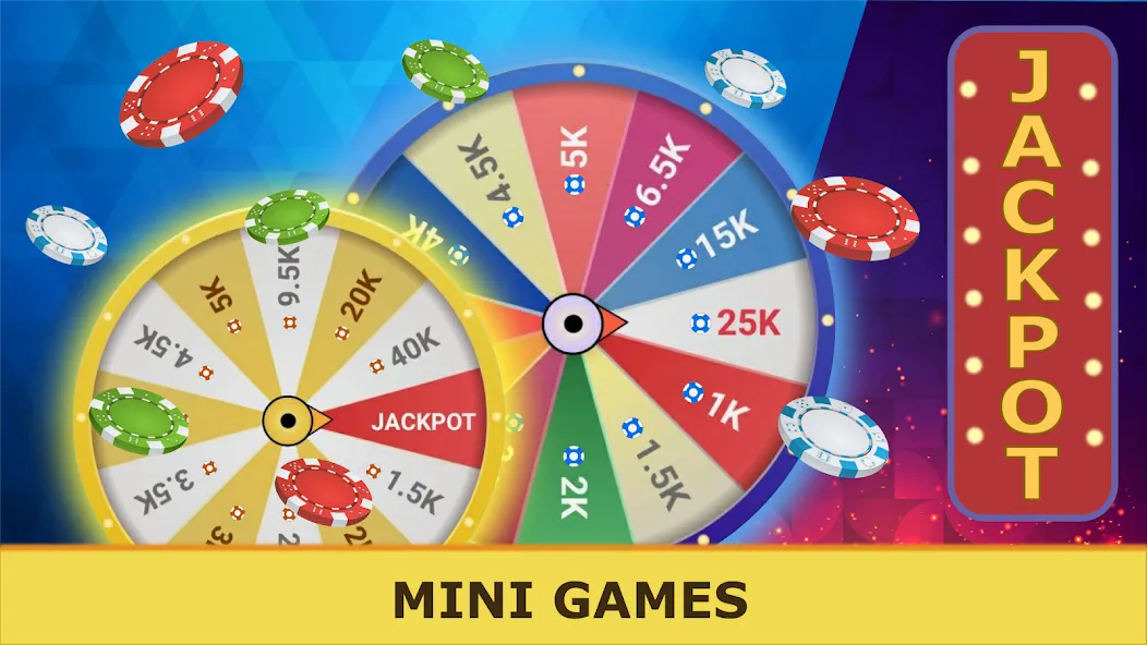 Скачать взломанную Poker Offline: Texas Holdem — Много денег и без рекламы — скриншот 4