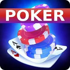 Скачать взломанную Poker Offline: Texas Holdem — Много денег и без рекламы