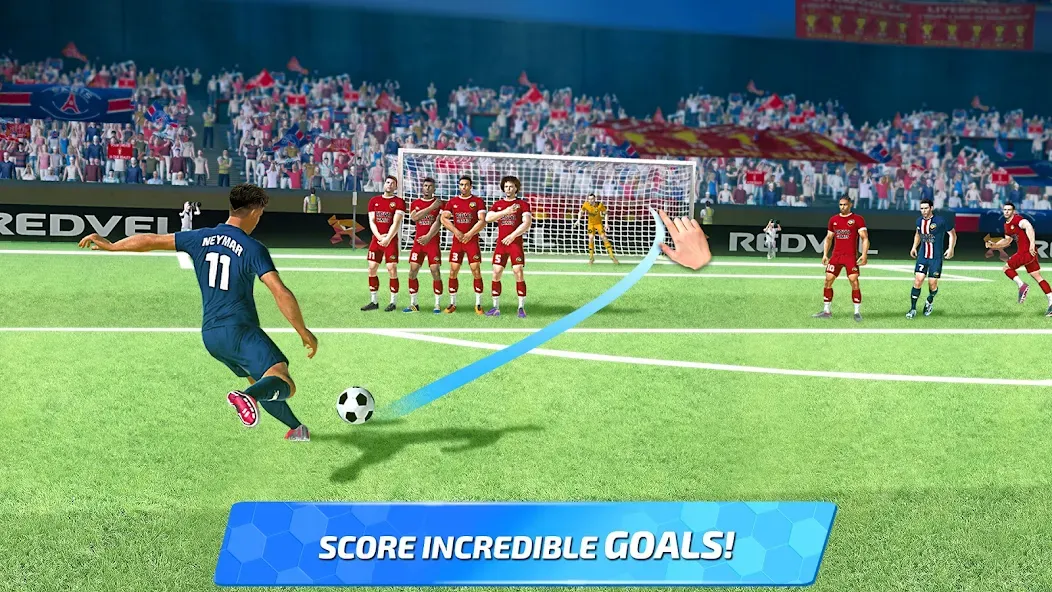 Soccer Star 24 Super Football — Взломанная версия (Много денег) — скриншот 1