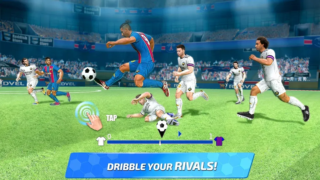 Soccer Star 24 Super Football — Взломанная версия (Много денег) — скриншот 2