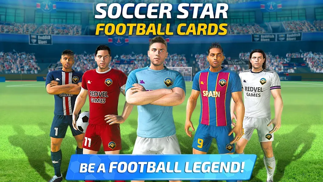 Soccer Star 24 Super Football — Взломанная версия (Много денег) — скриншот 4