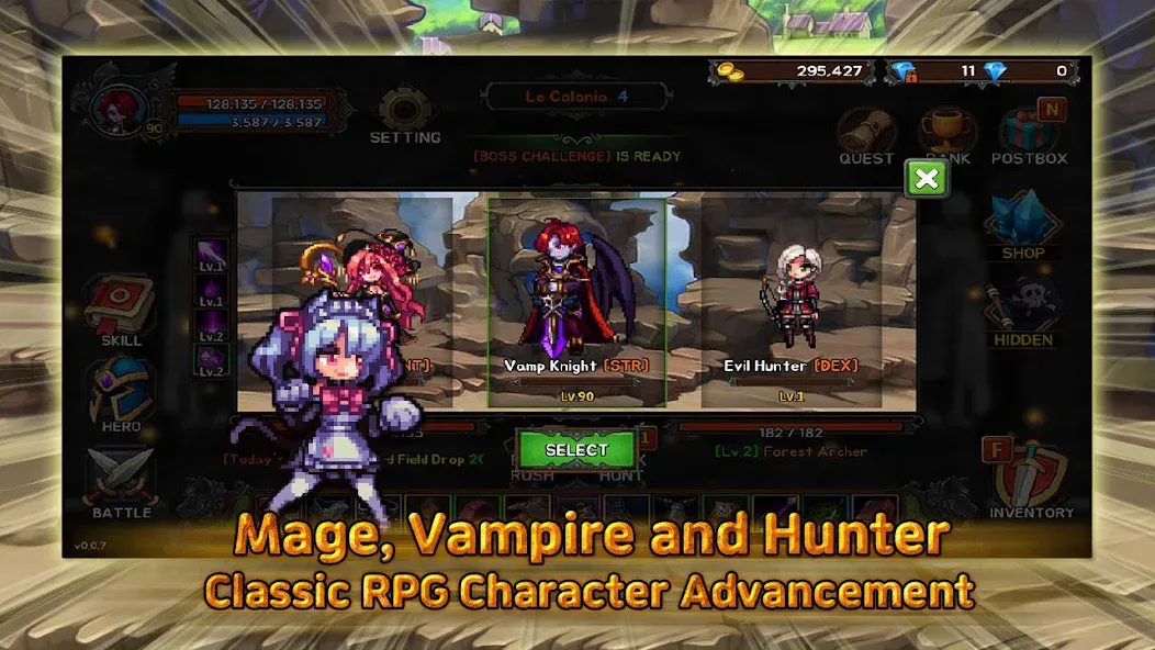 Скачать Bless & Magic: Idle RPG game на Андроид — Много денег — скриншот 2