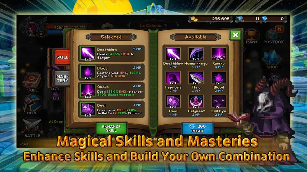 Скачать Bless & Magic: Idle RPG game на Андроид — Много денег — скриншот 3