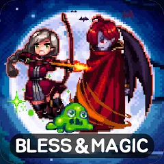 Скачать Bless & Magic: Idle RPG game на Андроид — Много денег