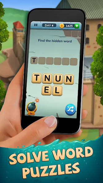 Скачать взломанную Word Fables - Prison Break — Много денег — скриншот 2 Скачать взломанную Word Fables - Prison Break — Много денег — скриншот 2