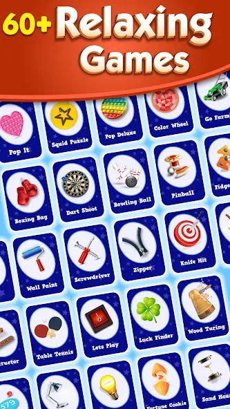 Скачать Antistress - Relaxing Games MOD APK — Все открыто — скриншот 1
