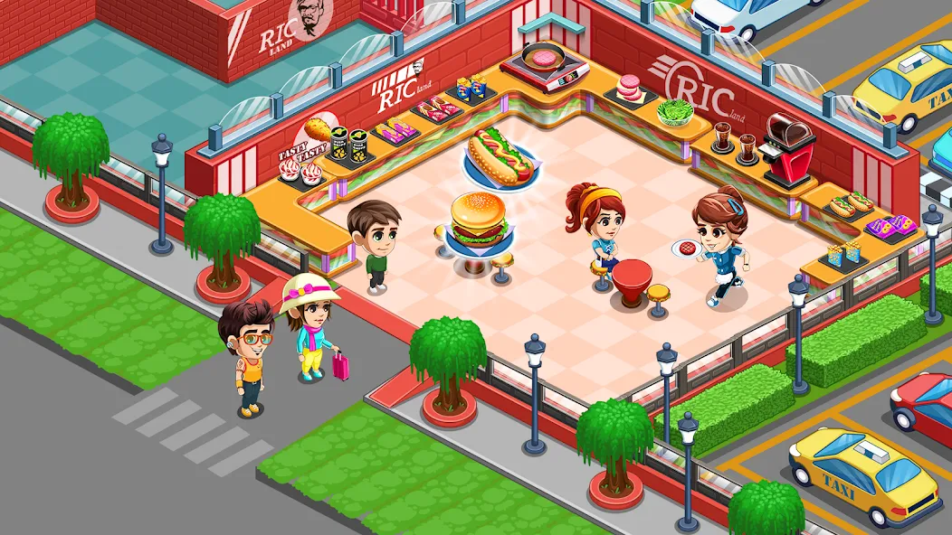 Cooking Restaurant Kitchen MOD — Много денег на Андроид — скриншот 5