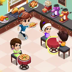 Cooking Restaurant Kitchen MOD — Много денег на Андроид