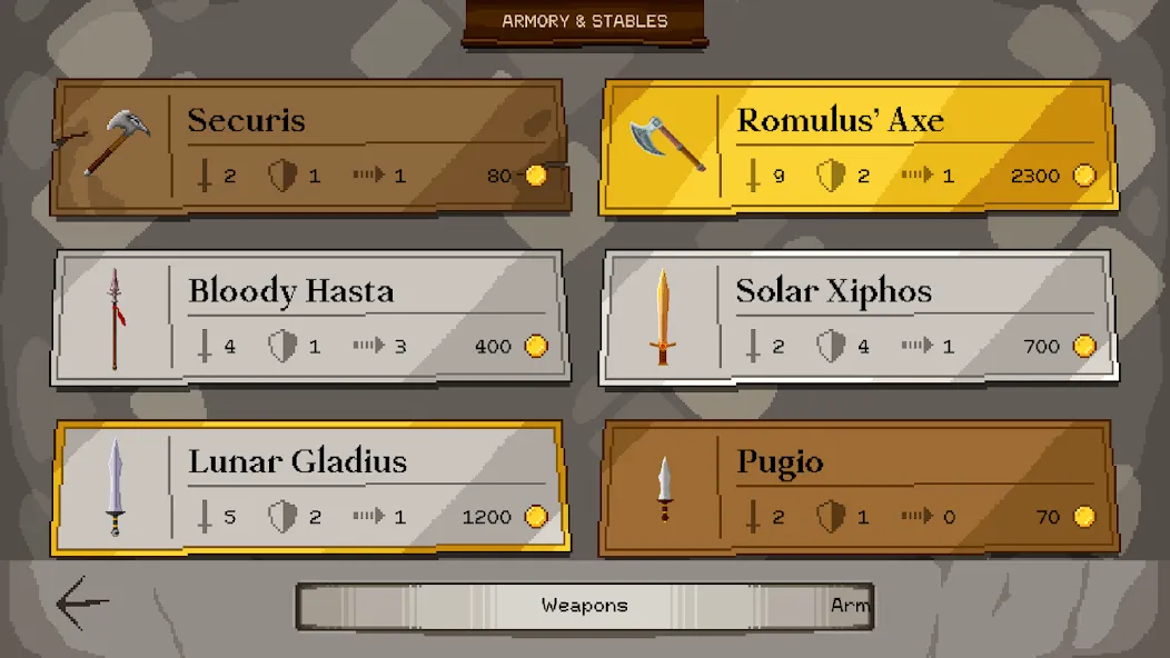 Gladiator manager — Мод: Много денег — скриншот 2