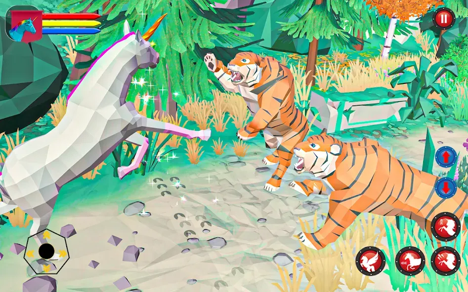 Скачать Flying Unicorn Pegasus Games — Много денег — скриншот 3