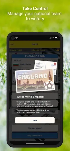 International Football Manager — Бесконечные деньги и золото — скриншот 4