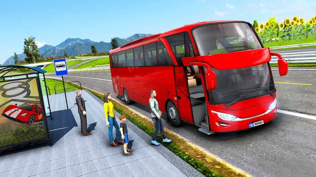 Скачать Highway Bus Simulator Bus Game на Android — Много денег — скриншот 2