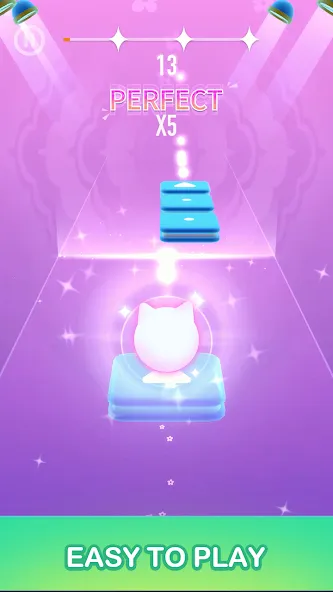 Dancing Cats - Cute Music Game MOD APK на Android — Все котики и треки разблокированы — скриншот 3