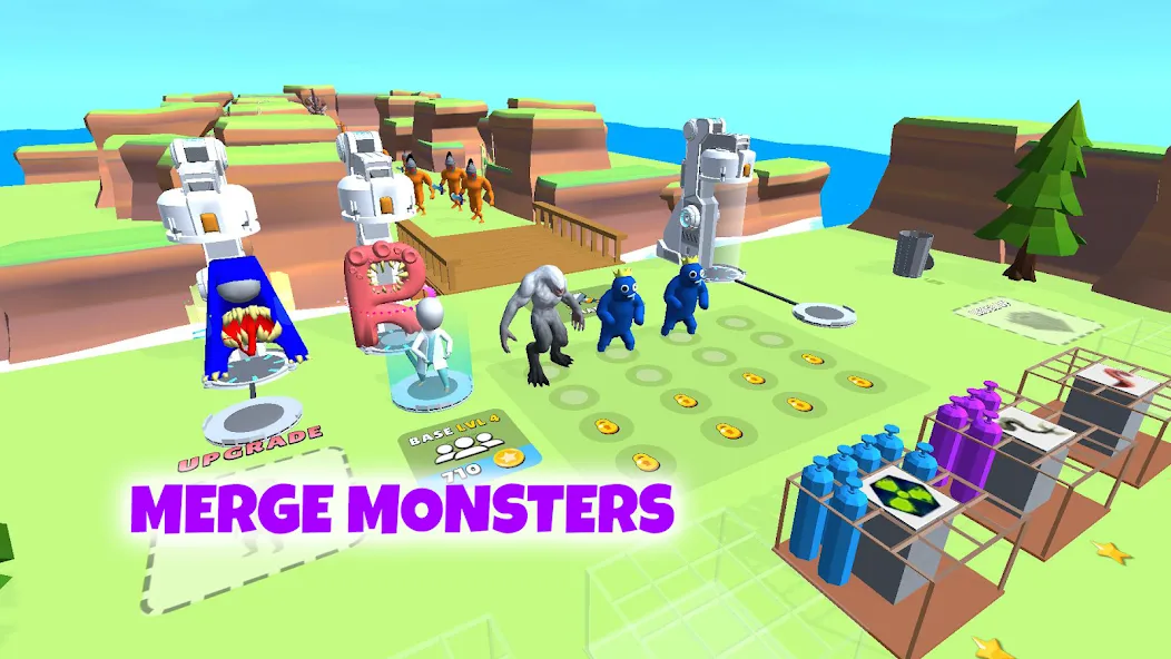Скачать Grimace monster playground на телефон — Все персонажи разблокированы — скриншот 2