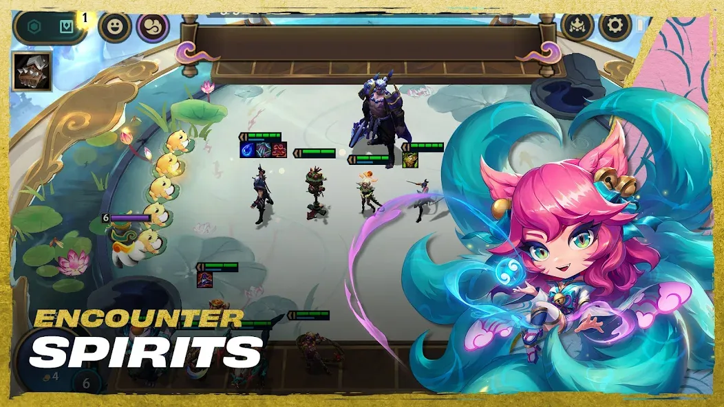 Скачать TFT: Teamfight Tactics MOD APK — Бесконечные золото и бойцы — скриншот 2