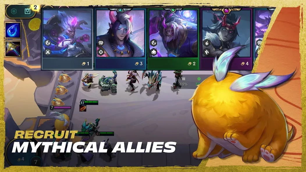 Скачать TFT: Teamfight Tactics MOD APK — Бесконечные золото и бойцы — скриншот 3