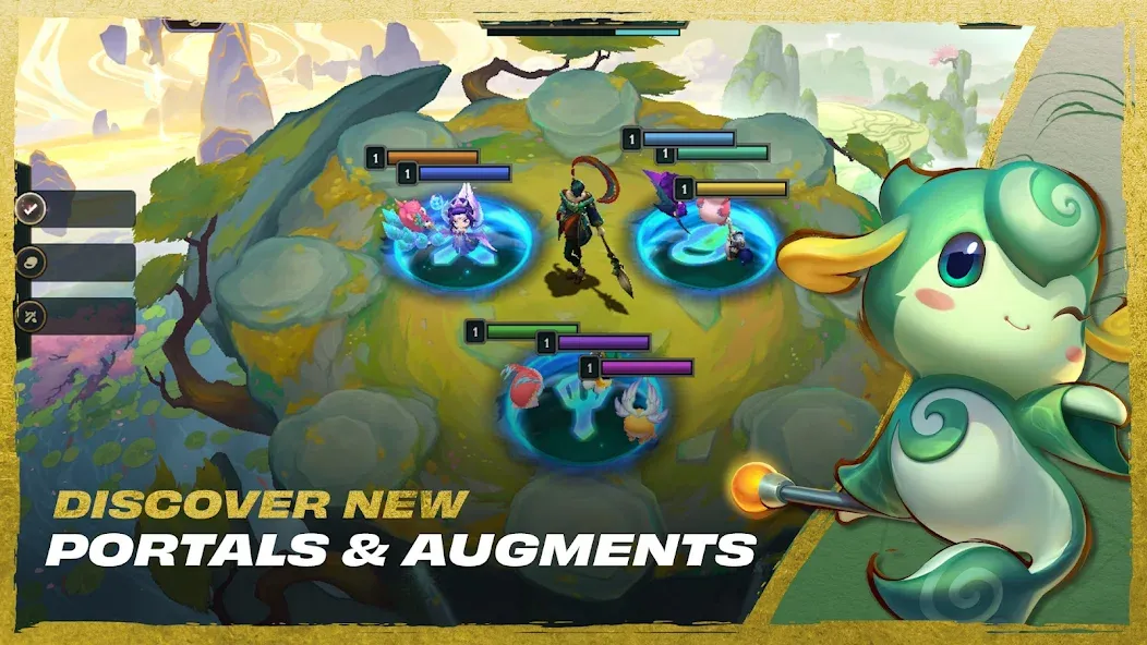 Скачать TFT: Teamfight Tactics MOD APK — Бесконечные золото и бойцы — скриншот 4